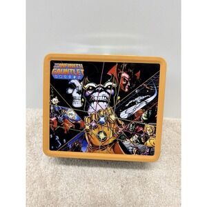 Surreal Entertainment Tin Titans Marvel The Infinity Gauntlet Lunch Box & Cup